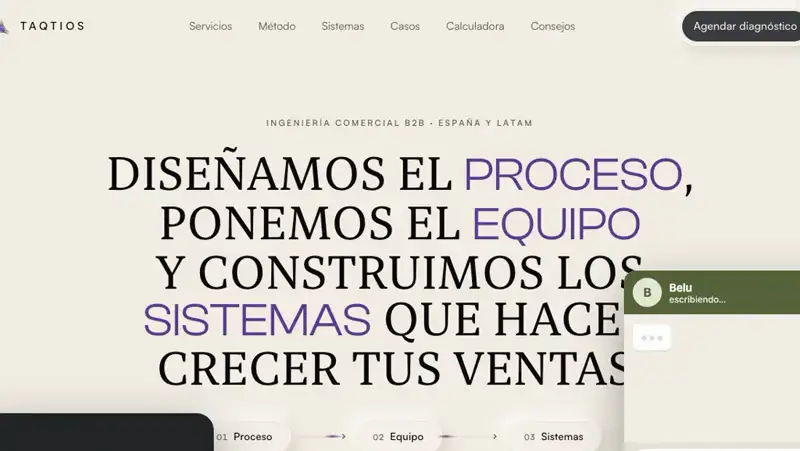 Web de Taqtios